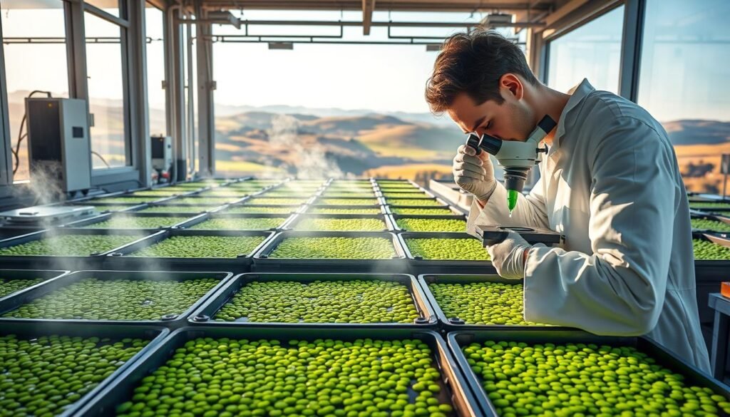 algae protein production