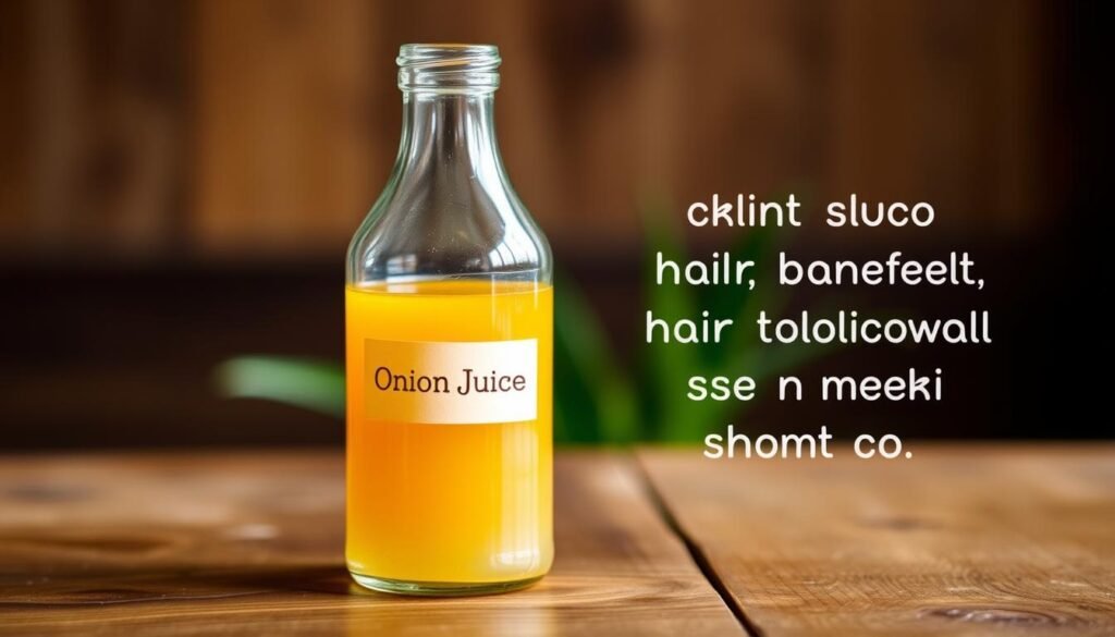 onion juice for hair growth